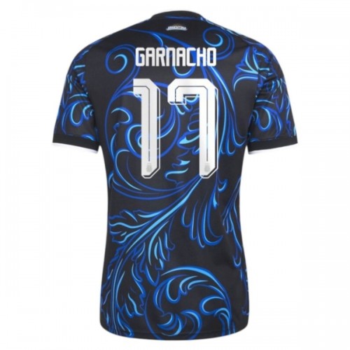 Maglia Argentina Garnacho 17 Secondo Mondiali 2026 Maniche Corte - Uomo Maglia Argentina Garnacho 17 Secondo Mondiali 2026 Maniche Corte - Uomo