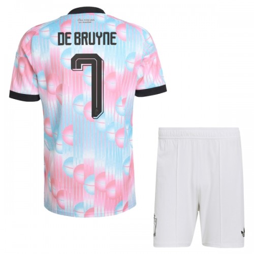 Divisa Belgio De Bruyne 7 Secondo Mondiali 2026 Maniche Corte - Bambino Divisa Belgio De Bruyne 7 Secondo Mondiali 2026 Maniche Corte - Bambino