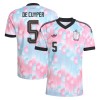 Maglia Belgio De Cuyper 5 Secondo Mondiali 2026 Maniche Corte - Uomo Maglia Belgio De Cuyper 5 Secondo Mondiali 2026 Maniche Corte - Uomo