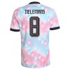 Maglia Belgio Tielemans 8 Secondo Mondiali 2026 Maniche Corte - Uomo