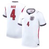 Maglia Inghilterra Rice 4 Primo Mondiali 2026 Maniche Corte - Uomo