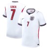Maglia Inghilterra Saka 7 Primo Mondiali 2026 Maniche Corte - Uomo