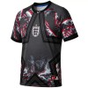Maglia Portiere Inghilterra Lifestyle Mondiali 2026 Maniche Corte Nera - Uomo Maglia Portiere Inghilterra Lifestyle Mondiali 2026 Maniche Corte Nera - Uomo