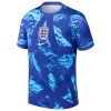 Maglia Portiere Inghilterra Primo Mondiali 2026 Maniche Corte Blu - Uomo