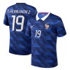 Maglia Francia Theo Hernandez 19 Primo Mondiali 2026 Maniche Corte - Uomo Maglia Francia Theo Hernandez 19 Primo Mondiali 2026 Maniche Corte - Uomo