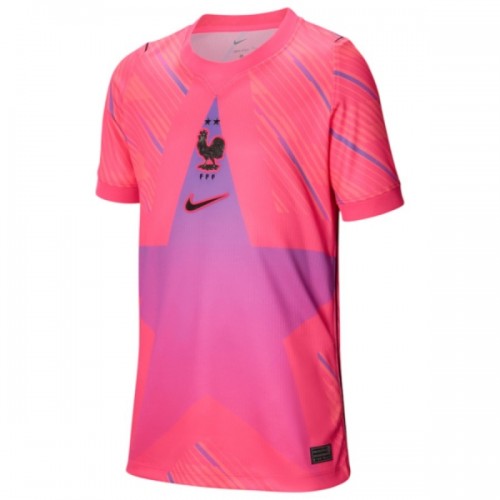 Maglia Portiere Francia Secondo Mondiali 2026 Maniche Corte - Uomo Maglia Portiere Francia Secondo Mondiali 2026 Maniche Corte - Uomo