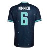 Maglia Germania Kimmich 6 Secondo Mondiali 2026 Maniche Corte - Uomo