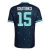Maglia Germania N. Schlotterbeck 15 Secondo Mondiali 2026 Maniche Corte - Uomo