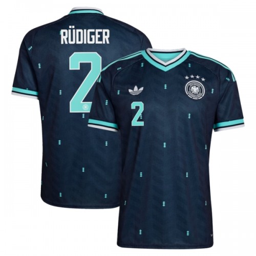 Maglia Germania Rudiger 2 Secondo Mondiali 2026 Maniche Corte - Uomo Maglia Germania Rudiger 2 Secondo Mondiali 2026 Maniche Corte - Uomo
