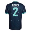 Maglia Germania Rudiger 2 Secondo Mondiali 2026 Maniche Corte - Uomo