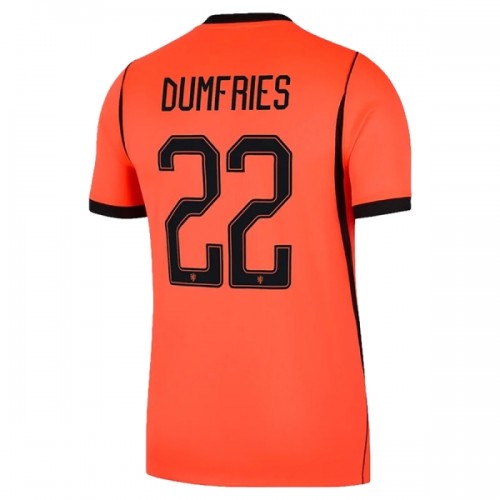 Maglia Paesi Bassi Dumfries 22 Primo Mondiali 2026 Maniche Corte - Uomo Maglia Paesi Bassi Dumfries 22 Primo Mondiali 2026 Maniche Corte - Uomo