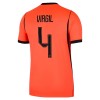 Maglia Paesi Bassi Virgil 4 Primo Mondiali 2026 Maniche Corte - Uomo