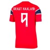 Maglia Norvegia Haaland 9 Primo Mondiali 2026 Maniche Corte - Uomo
