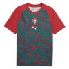 Maglia Portogallo Pre-Match Mondiali 2026 Maniche Corte Rossa - Uomo