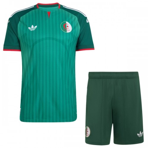 Divisa Algeria Secondo Mondiali 2026 Maniche Corte - Bambino Divisa Algeria Secondo Mondiali 2026 Maniche Corte - Bambino