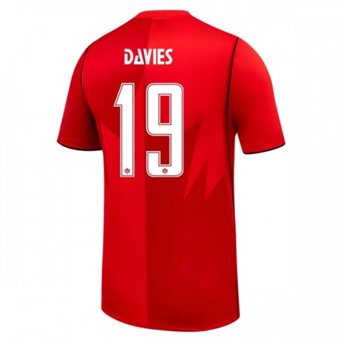 Maglia Canada Davies 19 Primo Mondiali 2026 Maniche Corte - Uomo Maglia Canada Davies 19 Primo Mondiali 2026 Maniche Corte - Uomo