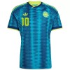 Maglia Colombia James 10 Secondo Mondiali 2026 Maniche Corte - Uomo