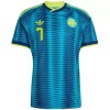 Maglia Colombia Luis Diaz 7 Secondo Mondiali 2026 Maniche Corte - Uomo