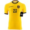 Maglia Ecuador Caicedo 23 Primo Mondiali 2026 Maniche Corte - Uomo