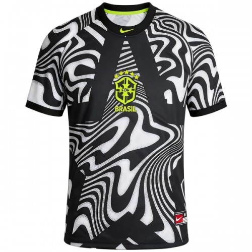 Maglia Portiere Brasile Lifestyle Mondiali 2026 Maniche Corte - Uomo Maglia Portiere Brasile Lifestyle Mondiali 2026 Maniche Corte - Uomo