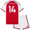 Divisa Arsenal Gyokeres 14 Primo 2026-27 Maniche Corte - Bambino