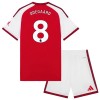 Divisa Arsenal Odegaard 8 Primo 2026-27 Maniche Corte - Bambino
