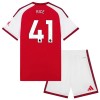 Divisa Arsenal Rice 41 Primo 2026-27 Maniche Corte - Bambino