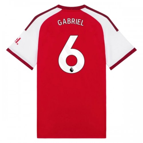 Maglia Arsenal Gabriel 6 Primo 2026-27 Maniche Corte - Uomo Maglia Arsenal Gabriel 6 Primo 2026-27 Maniche Corte - Uomo