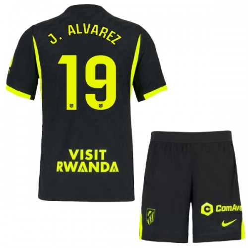 Divisa Atlético Madrid J. Alvarez 19 Secondo 2026-27 Maniche Corte - Bambino Divisa Atlético Madrid J. Alvarez 19 Secondo 2026-27 Maniche Corte - Bambino
