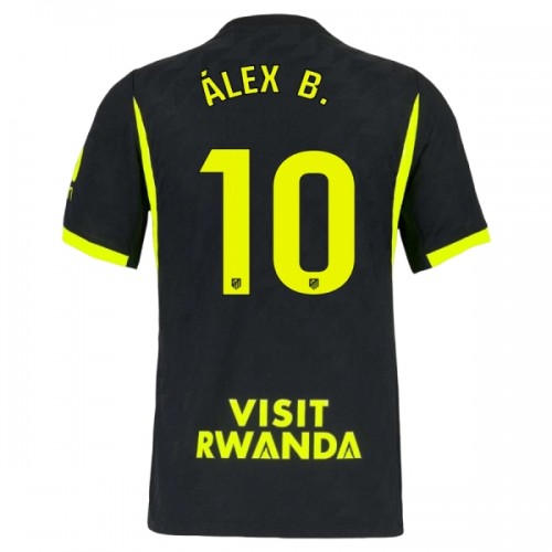 Maglia Atlético Madrid Alex B. 10 Secondo 2026-27 Maniche Corte - Uomo Maglia Atlético Madrid Alex B. 10 Secondo 2026-27 Maniche Corte - Uomo