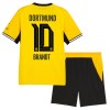 Divisa Borussia Dortmund Brandt 10 Primo 2026-27 Maniche Corte - Bambino Divisa Borussia Dortmund Brandt 10 Primo 2026-27 Maniche Corte - Bambino