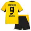 Divisa Borussia Dortmund Guirassy 9 Primo 2026-27 Maniche Corte - Bambino Divisa Borussia Dortmund Guirassy 9 Primo 2026-27 Maniche Corte - Bambino