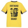 Maglia Borussia Dortmund Brandt 10 Primo 2026-27 Maniche Corte Speciale - Uomo Maglia Borussia Dortmund Brandt 10 Primo 2026-27 Maniche Corte Speciale - Uomo
