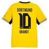 Maglia Borussia Dortmund Brandt 10 Primo 2026-27 Maniche Corte - Uomo