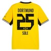 Maglia Borussia Dortmund Sule 25 Primo 2026-27 Maniche Corte - Uomo Maglia Borussia Dortmund Sule 25 Primo 2026-27 Maniche Corte - Uomo