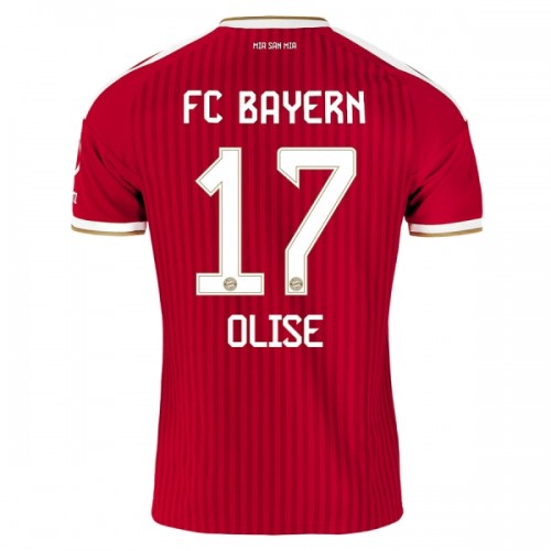 Maglia FC Bayern Monaco Olise 17 Primo 2026-27 Maniche Corte - Uomo Maglia FC Bayern Monaco Olise 17 Primo 2026-27 Maniche Corte - Uomo