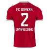 Maglia FC Bayern Monaco Upamecano 2 Primo 2026-27 Maniche Corte - Uomo Maglia FC Bayern Monaco Upamecano 2 Primo 2026-27 Maniche Corte - Uomo