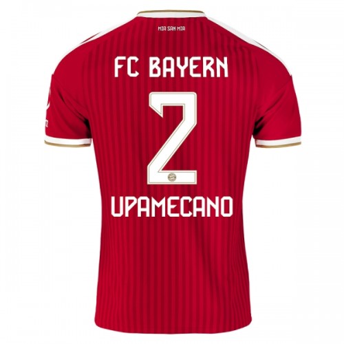 Maglia FC Bayern Monaco Upamecano 2 Primo 2026-27 Maniche Corte - Uomo Maglia FC Bayern Monaco Upamecano 2 Primo 2026-27 Maniche Corte - Uomo