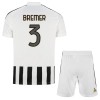 Divisa Juventus Bremer 3 Primo 2026-27 Maniche Corte - Bambino
