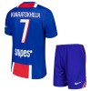 Divisa Paris Saint Germain Kvaratskhelia 7 Primo 2026-27 Maniche Corte - Bambino Divisa Paris Saint Germain Kvaratskhelia 7 Primo 2026-27 Maniche Corte - Bambino