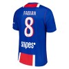 Maglia Paris Saint Germain Fabian 8 Primo 2026-27 Maniche Corte - Uomo
