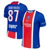Maglia Paris Saint Germain Joao Neves 87 Primo 2026-27 Maniche Corte - Uomo Maglia Paris Saint Germain Joao Neves 87 Primo 2026-27 Maniche Corte - Uomo