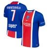 Maglia Paris Saint Germain Kvaratskhelia 7 Primo 2026-27 Maniche Corte - Uomo
