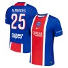 Maglia Paris Saint Germain Nuno Mendes 25 Primo 2026-27 Maniche Corte - Uomo