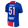Maglia Paris Saint Germain Pacho 51 Primo 2026-27 Maniche Corte - Uomo