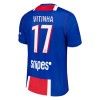 Maglia Paris Saint Germain Vitinha 17 Primo 2026-27 Maniche Corte - Uomo