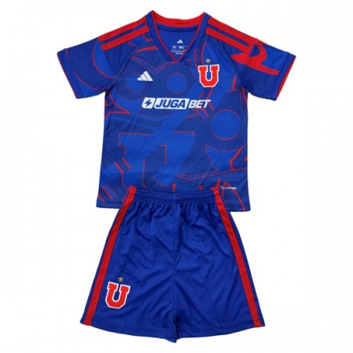 Divisa Universidad de Chile Primo 2026-27 Maniche Corte - Bambino Divisa Universidad de Chile Primo 2026-27 Maniche Corte - Bambino