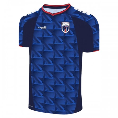 Maglia Cabo Verde Primo Mondiali 2026 Maniche Corte - Uomo Maglia Cabo Verde Primo Mondiali 2026 Maniche Corte - Uomo