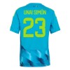 Maglia Portiere Spagna Unai Simon 23 Mondiali 2026 Maniche Corte - Uomo Maglia Portiere Spagna Unai Simon 23 Mondiali 2026 Maniche Corte - Uomo