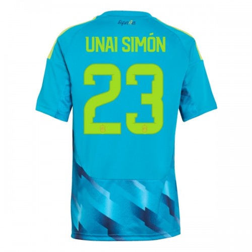 Maglia Portiere Spagna Unai Simon 23 Mondiali 2026 Maniche Corte - Uomo Maglia Portiere Spagna Unai Simon 23 Mondiali 2026 Maniche Corte - Uomo